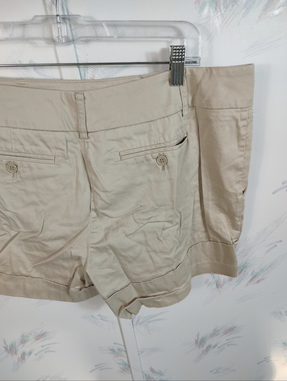 New York & Company Beige Chino Shorts 12 - Picture 7 of 10